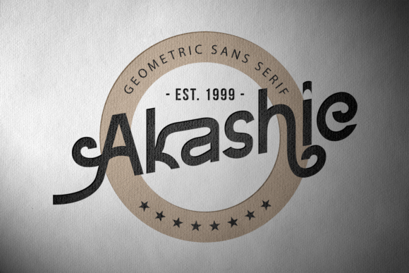 Akashic: A Distinct Display Font for Building a Strong Brand Identity
