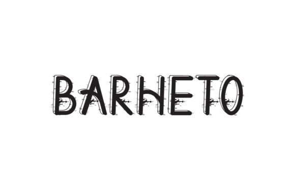 Barheto Font: Vintage Charm for Handmade Products