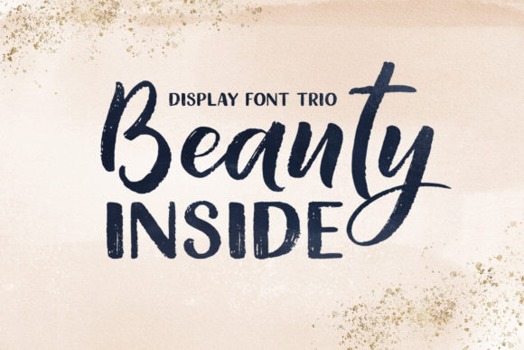 Beauty Inside: A Hand-Drawn Font for Editorial Design
