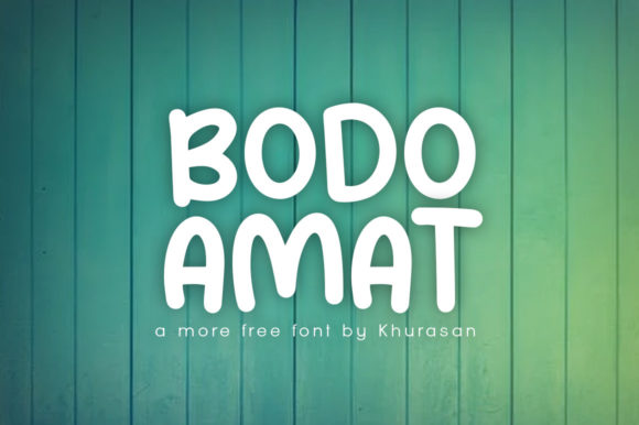 Bodo Amat: A Stylish Display Font for Modern Editorial Design