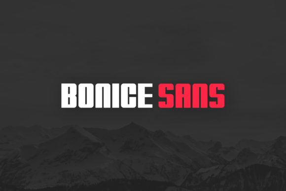 Bonice: A Bold Display Font for Impactful Campaign Design