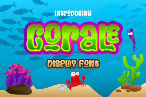 Corale: The Bubbly Display Font That Elevates Campaign Visuals