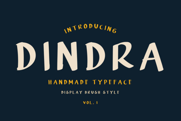 Dindra: A Designer’s Take on This Freebie Font