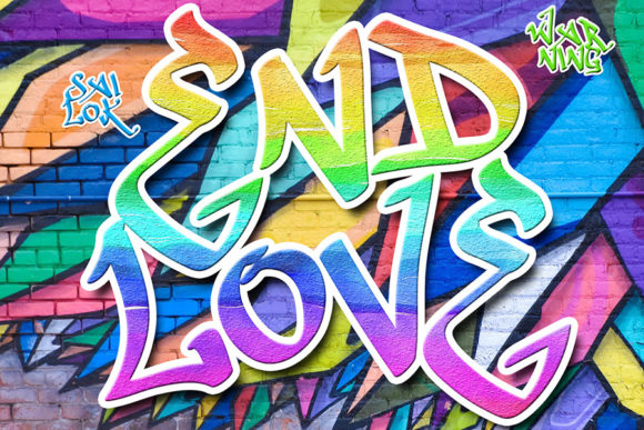 Endlove: A Bold Display Font for Modern Editorial Design