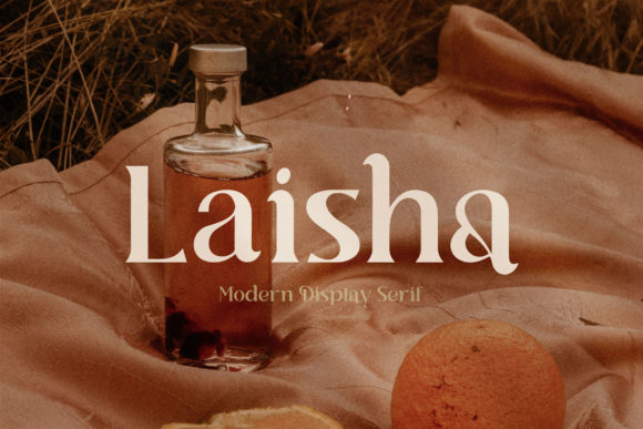 Laisha Font: Modern Display Typography for Web Design