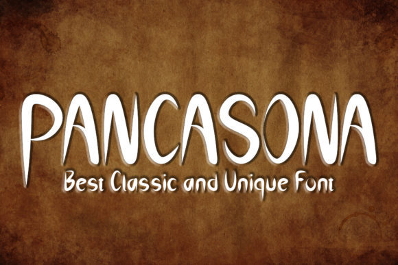 Pancasona Font: Testing a Spooky Display Typeface for Web