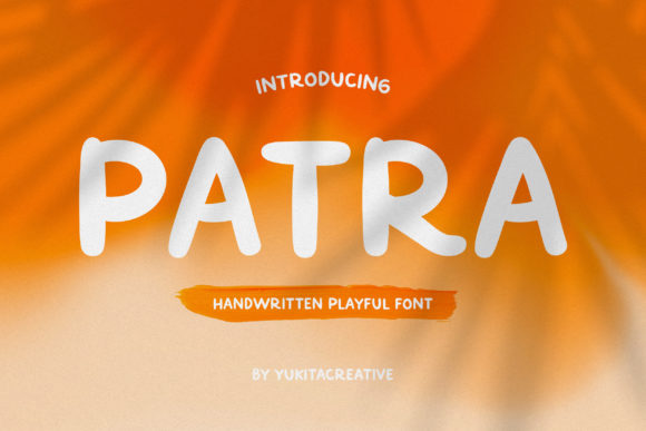 Patra: A Playful Display Font That Elevates Small Business Branding