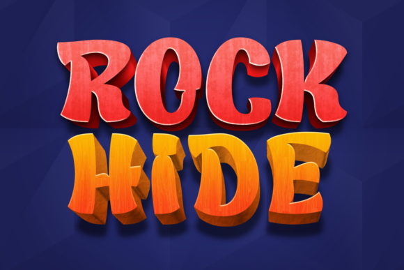 Rock Hide: A Bold Display Font That Elevates Small Business Branding