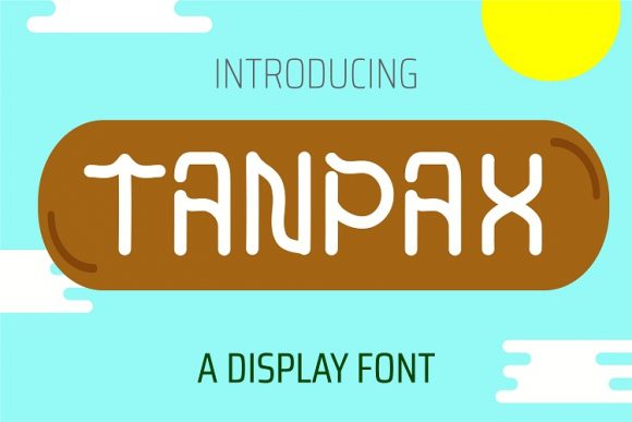 Tanpax: A Modern Display Font That Brings Handmade Designs to Life