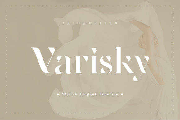 Varisky: A Display Font That Elevates Brand Identity